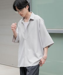 SENSE OF PLACE by URBAN RESEARCH | 『ユニセックス』エクストラルーズショートスリーブシャツ(シャツ/ブラウス)