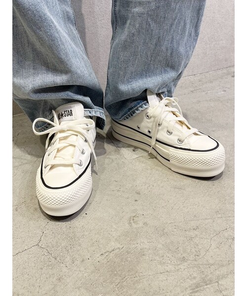 GYDA（ジェイダ）の「【WEB限定】ALLSTAR LIFTED OX（スニーカー・レディース・ブラック/オフホワイト・24/22/23）」の15枚目の写真