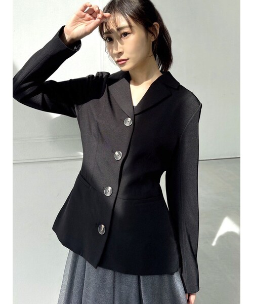 新品未使用　カリテ　ペプラムジャケット　テーラードジャケット RESEXXY（リゼクシー）の「ペプラムテーラードジャケット（テーラード