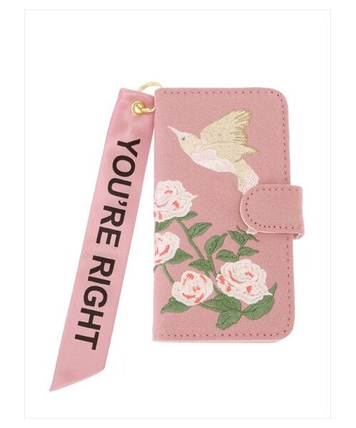 jouetie（ジュエティ）の「<<7対応>>スカガウンiPhoneケース7（スマホケース/カバー・レディース・オフホワイト/ピンク/ブラック・F）」の9枚目の写真