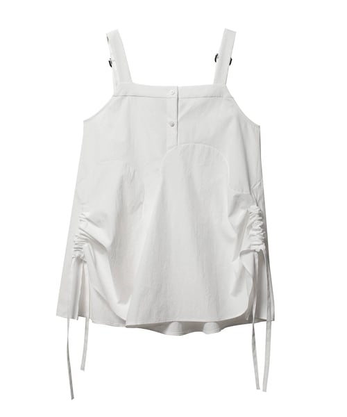 UN3D.（アンスリード）の「WAVE LINE GATHER CAMISOLE（キャミソール