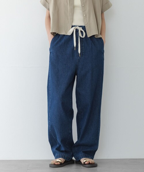 URBAN RESEARCH Sonny Label（アーバンリサーチサニーレーベル）の「イージーカーブデニムパンツ（デニムパンツ・レディース・インディゴ/L.インディゴ・36/38）」の21枚目の写真