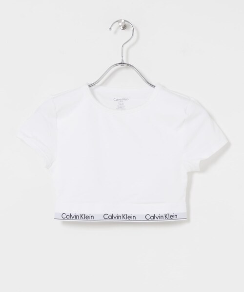 URBAN RESEARCH(アーバンリサーチ)の「Calvin Klein T-SHIRTS BRALETTE(Tシャツ/カットソー・レディース・UB1-BLACK/P7A-GREY/100-WHITE・S/M/L)」の5枚目の写真