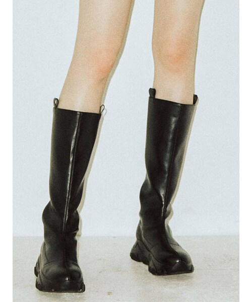 jouetie（ジュエティ）の「ジョッキーロングブーツ（ブーツ・レディース・ブラウン/ブラック/アイボリー/カーキ・L/M）」の10枚目の写真