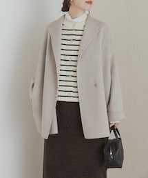 URBAN RESEARCH DOORS | ウールリバーミドルガウンコート(その他アウター)