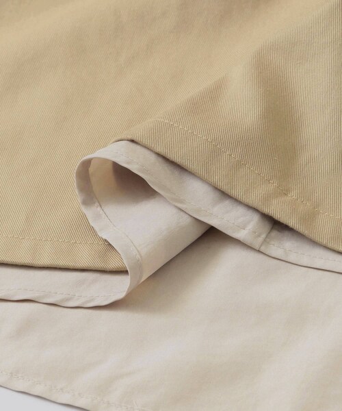 SENSE OF PLACE by URBAN RESEARCH（センスオブプレイスバイアーバンリサーチ）の「2WAYトレンチコート（ステンカラーコート・レディース・BEIGE/GREIGE・FREE）」の20枚目の写真