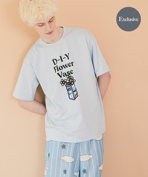 SENSE OF PLACE by URBAN RESEARCH(センスオブプレイスバイアーバンリサーチ)の「『別注』OATSIDE×SENSE OF PLACE グラフィックショートスリーブ Tシャツ A(Tシャツ/カットソー・メンズ・WHITE/BLACK/L.BLUE・M/L)」の3枚目の写真