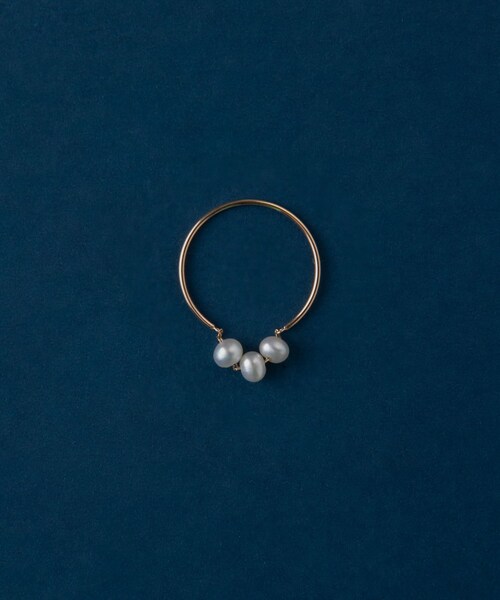 URBAN RESEARCH（アーバンリサーチ）の「ff by decor urban research　Sway pearl ring（リング・レディース・GOLD・9/11/13）」の5枚目の写真
