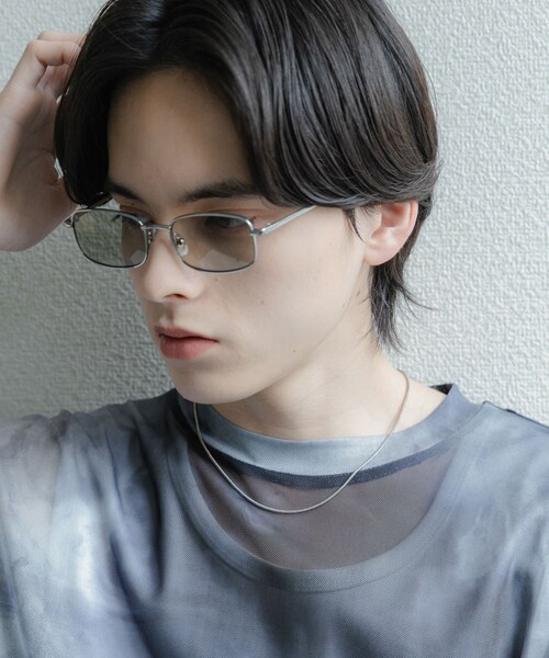 SENSE OF PLACE by URBAN RESEARCH（センスオブプレイスバイアーバンリサーチ）の「メタルフレームサングラス（メガネ・メンズ・SILVER/SMOKE/GOLD・One）」の2枚目の写真