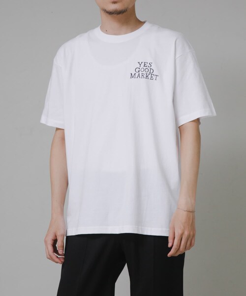 URBAN RESEARCH(アーバンリサーチ)の「semoh UNO×YGM “JOTL” TEE(Tシャツ/カットソー・メンズ・WHITE/BLACK・1/2)」の6枚目の写真