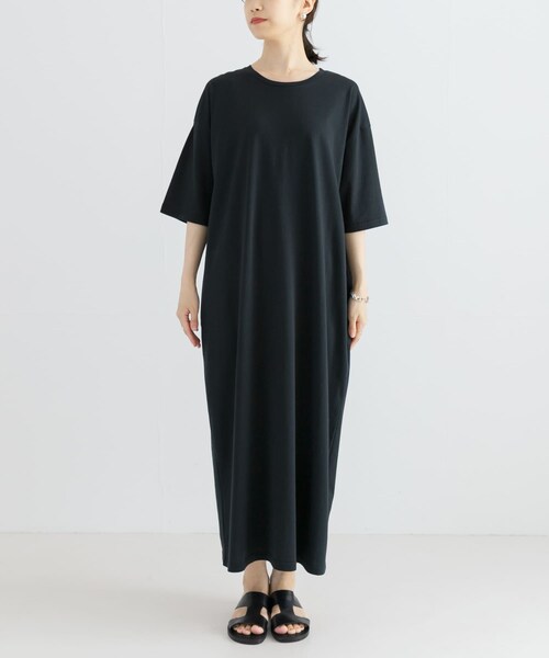 URBAN RESEARCH（アーバンリサーチ）の「ルーズTシャツワンピース（ワンピース・レディース・BLACK/STEEL・FREE）」の12枚目の写真