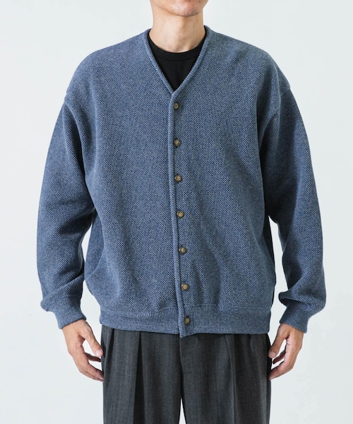 URBAN RESEARCH（アーバンリサーチ）の「『別注』crepuscule×URBAN RESEARCH　カーディガン（カーディガン/ボレロ・メンズ・BLACK/BROWN/BLUE・1/2）」の12枚目の写真