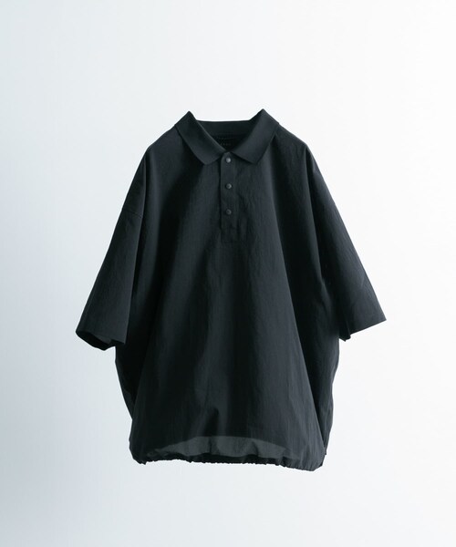 EKAL(エカル)の「『吸水速乾/通気性/軽量』DOT AIR PULLOVER SHIRTS(シャツ/ブラウス・メンズ・ブラック/グレー/ネイビー・M/L)」の4枚目の写真