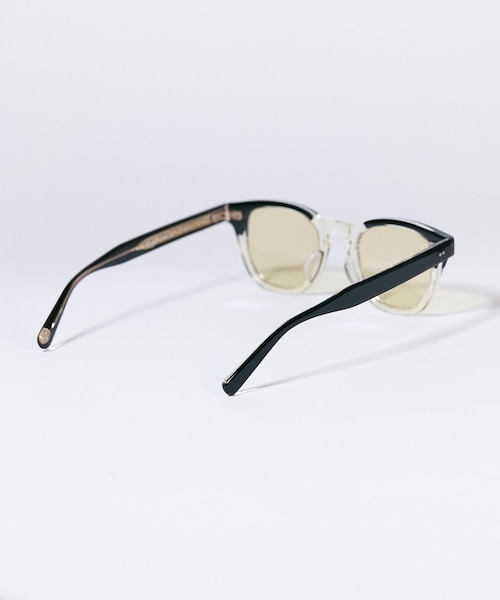 ADAM ET ROPE'(アダムエロペ)の「【EYEVAN】WEBB SQ 47(メガネ・メンズ・イエロー・F)」の4枚目の写真