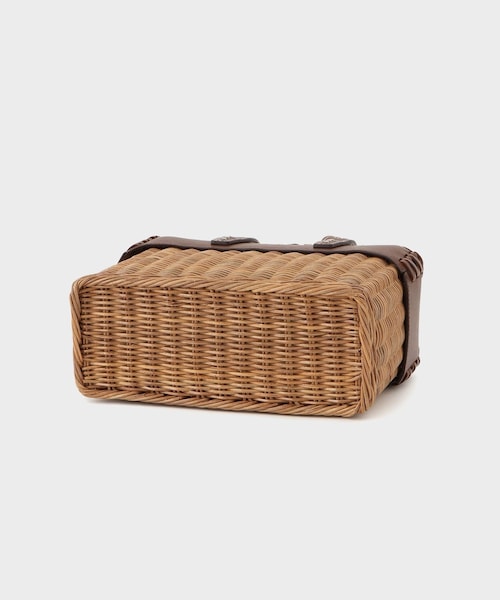 ROPE'(ロペ)の「【A VACATION(ア ヴァケーション)】RATTAN S|カゴバック(かごバッグ・レディース・ダークブラウン・F)」の14枚目の写真