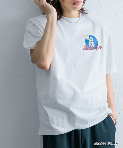 SENSE OF PLACE by URBAN RESEARCH(センスオブプレイスバイアーバンリサーチ)の「Negro Leagues プリントTシャツ B(Tシャツ/カットソー・メンズ・NAVY/WHITE・M/L)」の7枚目の写真