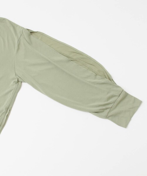 LAATO（ラート）の「ATELIER LONG T-SHIRTS（Tシャツ/カットソー・レディース・セージ/ワサビ・FREE）」の8枚目の写真