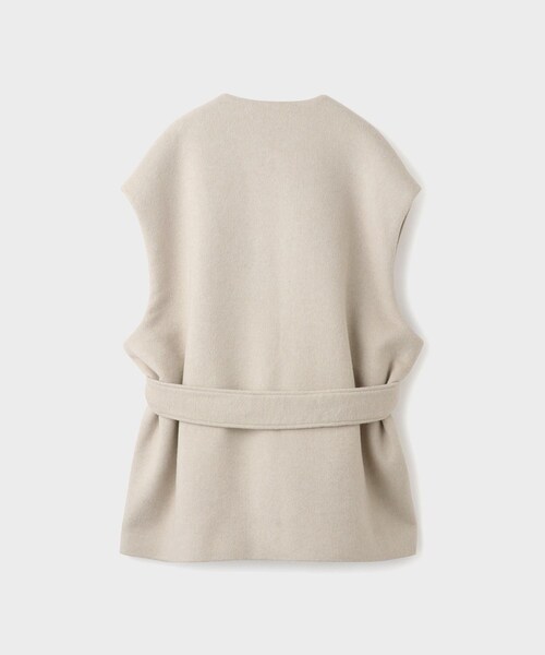 ROPE'（ロペ）の「【一部店舗限定】【REALM（レルム）】BELTED OVER GILET｜ジレ（その他アウター・レディース・オフホワイト/ブラック・38）」の17枚目の写真