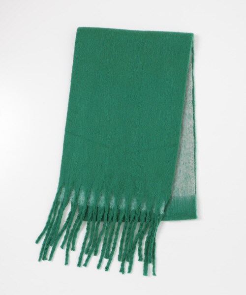 SENSE OF PLACE by URBAN RESEARCH（センスオブプレイスバイアーバンリサーチ）の「『一部WEB限定カラー』パネルボーダーストール（マフラー・レディース・RED/GREEN/YELLOW/ORANGE・one）」の8枚目の写真