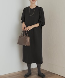 URBAN RESEARCH DOORS | 『一部WEB限定カラー』ボリュームスリーブドッキングワンピース(ワンピース)