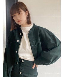 MURUA | BACKナイロンジャケット【セットアップ着用可能】(ブルゾン)