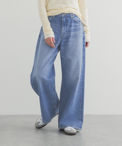 URBAN RESEARCH DOORS(アーバンリサーチドアーズ)の「『別注』Lee101×DOORS WIDE PANTS(デニムパンツ・レディース・ONE WASH/USED/BLUE OW・XS/S/M/L)」の22枚目の写真
