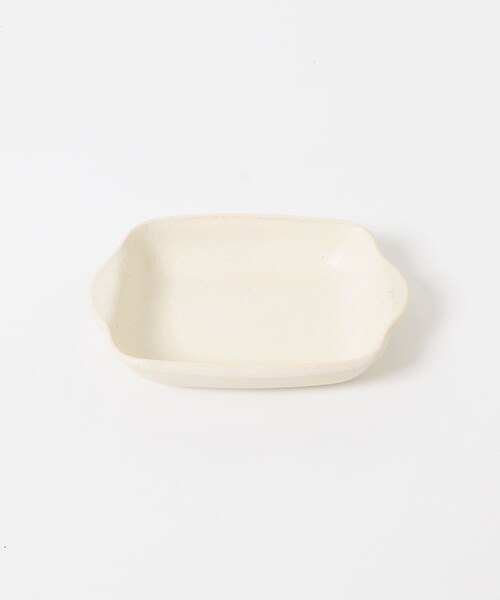 URBAN RESEARCH DOORS（アーバンリサーチドアーズ）の「佐藤敬　耐熱四角鉢 小（食器・メンズ・黄粉引・小）」の2枚目の写真