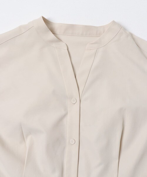 URBAN RESEARCH ROSSO（アーバンリサーチロッソ）の「ウォッシャブルウエストマークワンピース（ワンピース・レディース・IVORY/BLACK・Free）」の12枚目の写真