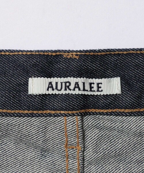 ADAM ET ROPE'(アダムエロペ)の「【AURALEE/オーラリー】HARD TWIST DENIM WIDE PANTS(デニムパンツ・メンズ・ネイビー・28/30/32/34)」の16枚目の写真
