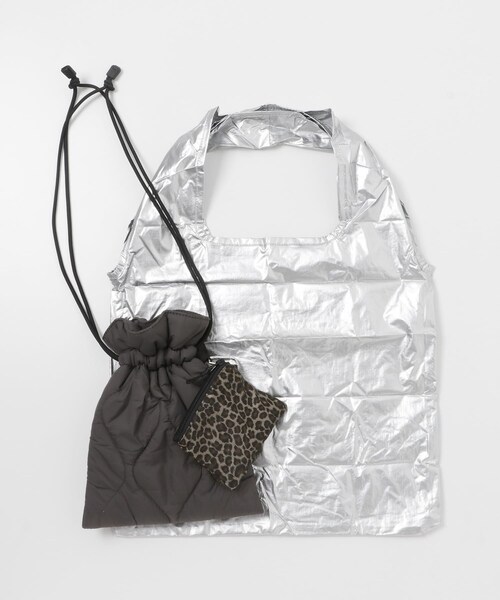 URBAN RESEARCH Sonny Label（アーバンリサーチサニーレーベル）の「CONTROL FREAK　エコバッグ付きショルダーバッグ（ショルダーバッグ・レディース・レッド/ブルー/シルバー・one）」の3枚目の写真