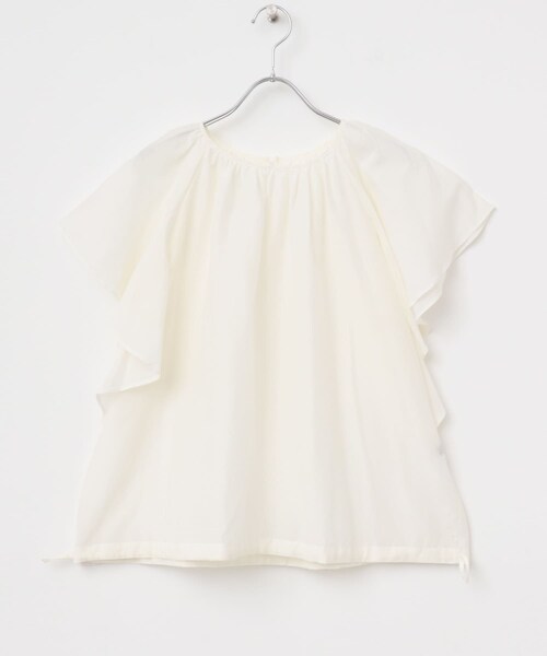 URBAN RESEARCH ROSSO（アーバンリサーチロッソ）の「コットンシルクフレアスリーブブラウス（シャツ/ブラウス・レディース・sax/off/red・FREE）」の12枚目の写真