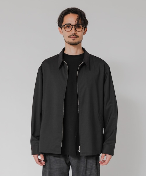URBAN RESEARCH（アーバンリサーチ）の「WASHABLE WOOL SPORTS JACKET（ブルゾン・メンズ・NAVY/BLACK/CHARCOAL・M/L）」の7枚目の写真