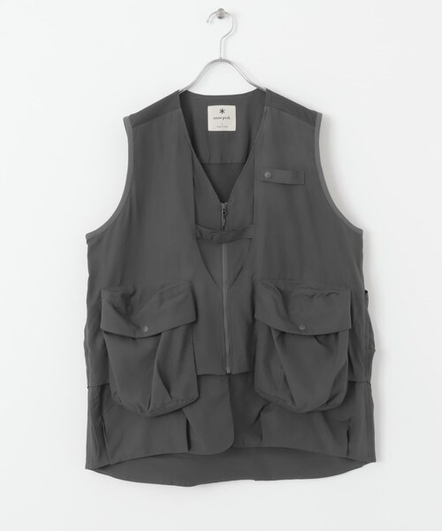 EKAL（エカル）の「Snow Peak Apparel　Insect Shield Mesh Vest（ベスト・メンズ・NAVY/CHARCOAL・M/L）」の17枚目の写真