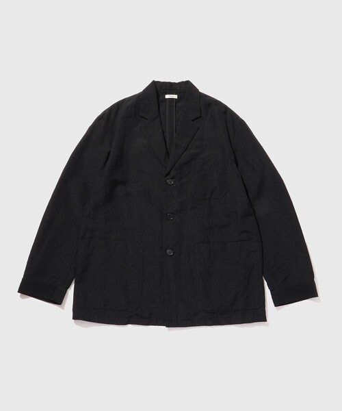 ADAM ET ROPE'(アダムエロペ)の「【Allege./アレッジ】Linen Jacket(その他アウター・メンズ・ブラック・4)」の2枚目の写真
