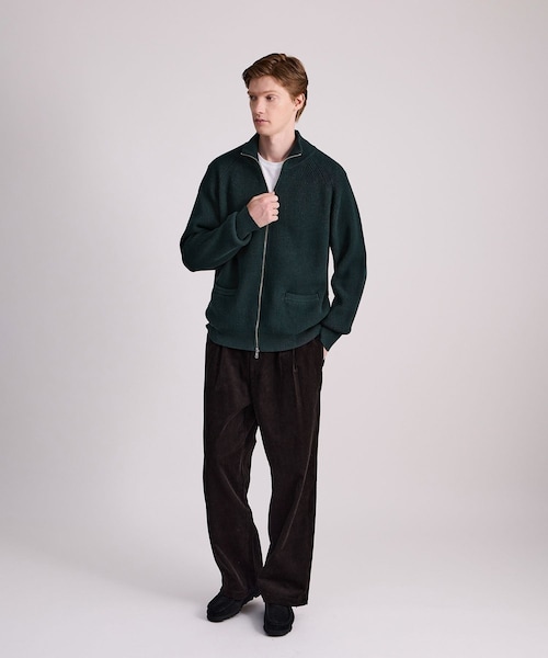 Saturdays NYC（サタデーズ ニューヨークシティ ）の「George Corduroy Wide Two Tuck Pants（その他パンツ・レディース・ダークブラウン・L/M/S/XL/XS）」の16枚目の写真