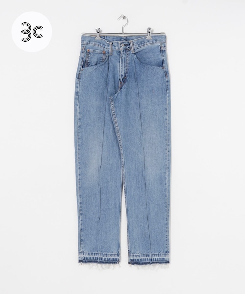 THE GOODLAND MARKET（ザグッドランドマーケット）の「TONY　REMAKE DENIM（デニムパンツ・メンズ・INDIGO1/INDIGO27/INDIGO26/INDIGO25/INDIGO24/INDIGO23/INDIGO22/INDIGO21/INDIGO20/INDIGO19/INDIGO18/INDIGO17/INDIGO16/INDIGO15/INDIGO14/INDIGO13/INDIGO12/INDIGO11/INDIGO10/INDIGO9/INDIGO8/INDIGO7/INDIGO6/INDIGO5/INDIGO4/INDIGO3/INDIGO2・M/L）」の17枚目の写真