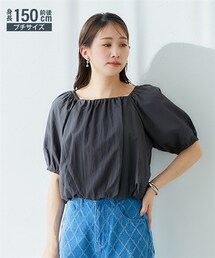 Petitjo | 小さいサイズ　ワッシャーボリュームブラウス　低身長さん・小柄女性(シャツ/ブラウス)