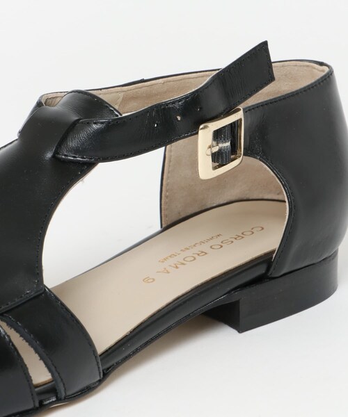 かぐれ（カグレ）の「CORSO ROMA, 9　STRAP SANDAL（サンダル・レディース・NERO・36/37/38）」の8枚目の写真