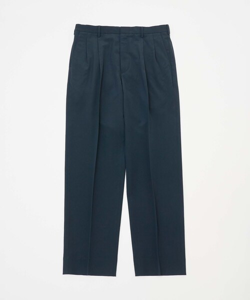 ADAM ET ROPE'(アダムエロペ)の「TWO PLEATS TROUSERS(スラックス・メンズ・ブラック/ネイビー・L/M/XL)」の6枚目の写真