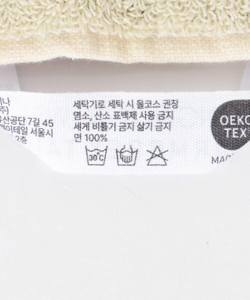 URBAN RESEARCH(アーバンリサーチ)の「WARMGREYTAIL FACETOWEL-BUNNY BUNNY(タオル・メンズ・CREAM/MINT・-)」の9枚目の写真
