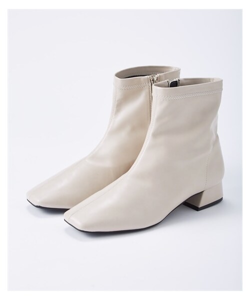 nissen（ニッセン）の「【ゆったり幅広】ストレッチショートブーツ（低反発中敷）（ワイズ４Ｅ）（ブーツ・メンズ・黒/ダークブラウン/アイボリー・M=23.0~23.5cm/4E/L=24.0~24.5cm/4E/LL=25.0~25.5cm/4E/3L=26.0~26.5cm/4E）」の14枚目の写真