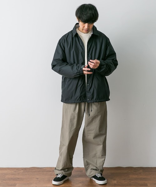 URBAN RESEARCH DOORS(アーバンリサーチドアーズ)の「L.L.Bean Lined Coach Jacket(テーラードジャケット・メンズ・D.charcoal/tan/B.green/purpleblue・M/L/XL)」の9枚目の写真