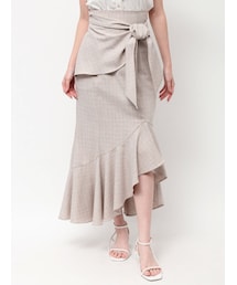 dazzlin | ラップマーメイドラインスカート(スカート)