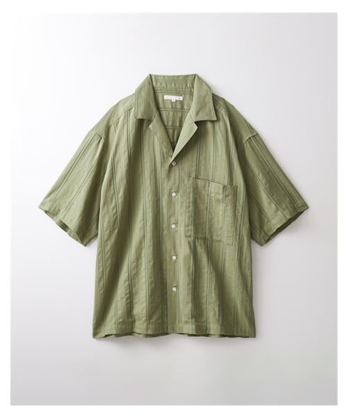 nissen（ニッセン）の「【INPEEBS】レースオープンカラーシャツ（シャツ/ブラウス・メンズ・カーキ/ブラック・M/L/LL/3L/4L/5L/6L/8L/10L）」の22枚目の写真