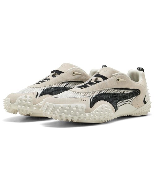 ADAM ET ROPE'(アダムエロペ)の「【PUMA(プーマ)】MOSTRO XC VINTAGE FADE(スニーカー・レディース・ホワイト・23/24/25)」の5枚目の写真