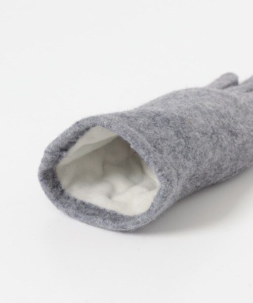 URBAN RESEARCH Sonny Label（アーバンリサーチサニーレーベル）の「ウールミックスニットグローブ（ベルト・レディース・グレー/ブラック/ベージュ・One）」の12枚目の写真