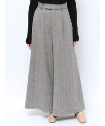 LAGUNAMOON | ツイードオーバーワイドパンツ(その他パンツ)