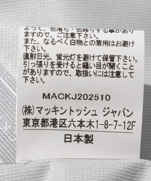 ADAM ET ROPE'（アダムエロペ）の「【MACKINTOSH/マッキントッシュ】WEATHERTEC SKYE PARKA SH（その他アウター・メンズ・ブラック・36/38/40）」の20枚目の写真