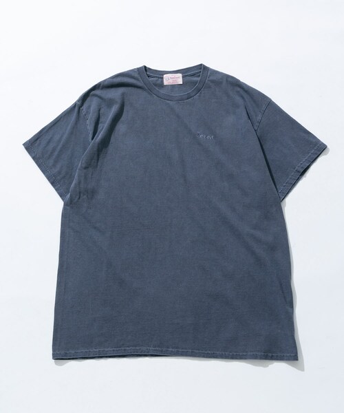 URBAN RESEARCH Sonny Label（アーバンリサーチサニーレーベル）の「『別注』PENNEYS×Sonny Label　ピグメントショートスリーブTシャツ（Tシャツ/カットソー・メンズ・ネイビー/オフ/ブルー/ブラウン/ブラック/レッド・one）」の7枚目の写真
