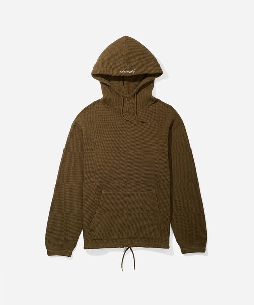 Saturdays NYC（サタデーズ ニューヨークシティ ）の「Alika Cotton Mesh Anorak（その他アウター・メンズ・オフホワイト/オリーブ・XS）」の2枚目の写真